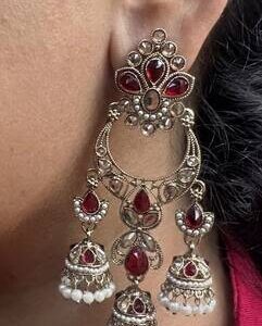 Chandbali Red