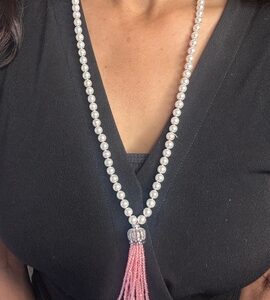 Pearl Pink Mala