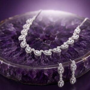 Silver Frost Statement Set
