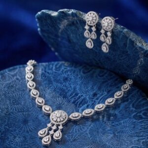 Floral AD Necklace Set